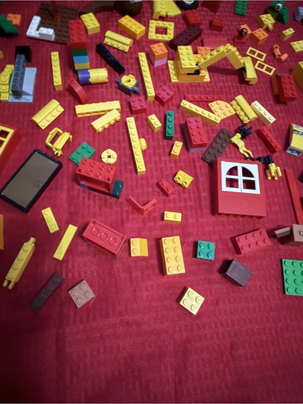 Lego mixed lot and 2 mini figures lot